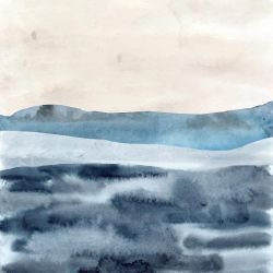 waves of earth peaceful pacific no sun light blue