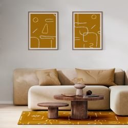 boho sketches concept artworks and rug