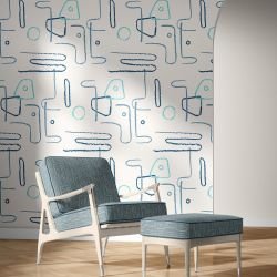 boho sketches concept wallpaper and upholstery