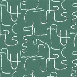 boho sketches mellow forms teal
