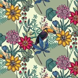 rainbow jungle amazon oasis multi 