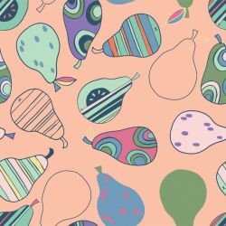 tasty treats patterned pears spring 