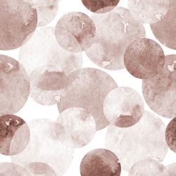 watercolour floating circles mauve