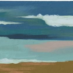 coastline impressions oceanic white wash 