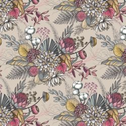 flower doodles timeless petals vintage