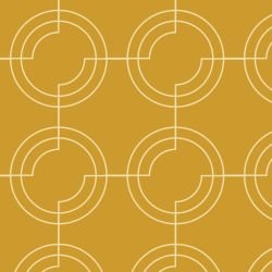 deco chic concentric circles sun