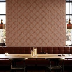 deco chic concept cafe wallpaper
