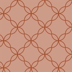 deco chic linear luxe oranges