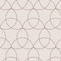 deco chic luna grid cream grey