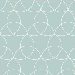 deco chic luna grid duckegg eggshell