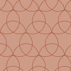 deco chic luna grid oranges