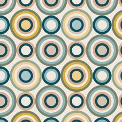 retro modern sliced sphere soft multi