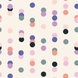 tropical days spotty lilac 