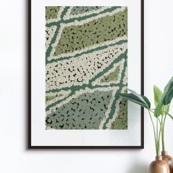 dreaming tracks concept framed artwork