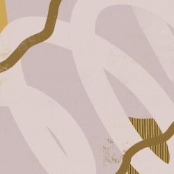 earthen pathways loop canvas lilac