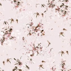 enchanted home indigo floral dream dusky rose monotone 