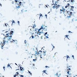 enchanted home indigo floral dream midnight monotone 