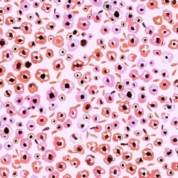 enchanted home indigo floral tiny dusky rose