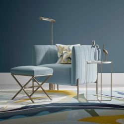 floral fireworks concept cushions and rug