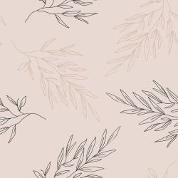 floral freestyle branching out beige