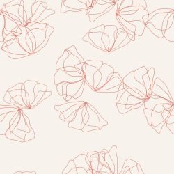 floral freestyle daydream flora peachy pink