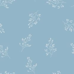 floral freestyle drifted stems cloud shimmer
