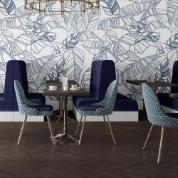 fronds silhouette concept wallpaper