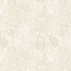 flower doodles blossom elegance pistachio eggshell