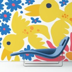 nature s playland concept mural wallcovering