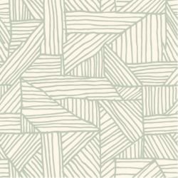 geo sketch distorted mint frost