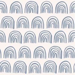 geo sketch playful pink rust