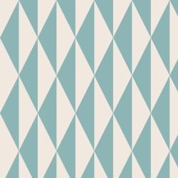 retro modern abstract argyls blue cream