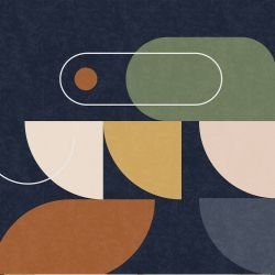 pictoral shapes williams green pops mural
