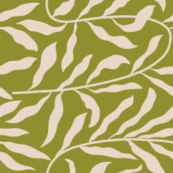 retrogroove fern swirl green