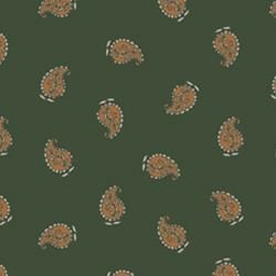 stamped stories paisley impressions viridian dark