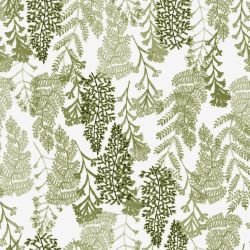 bushland blooms fern fan custom olive