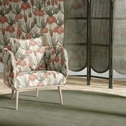 custom dark olive concept rug