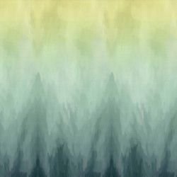 painterly green haze reverse