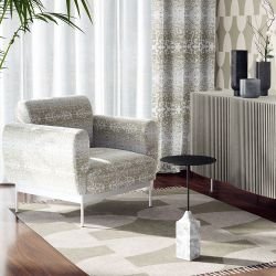 victoria larson contract concept rug lantern pebble
