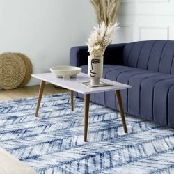 indigo embellishments concept rug