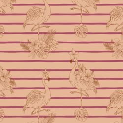 ink tropics heron bay brown pink