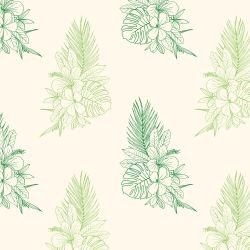 ink tropics island palms gem