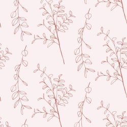 leaf outlines leaflets blush blush