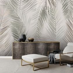 leafscapes concept fern collage wallpaper