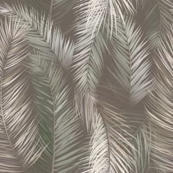 leafscapes fern collage brown