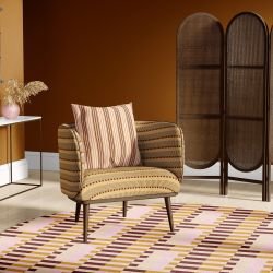 linea layers concept armchair rug