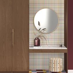 linea layers concept ottoman carpet and wallpaper  