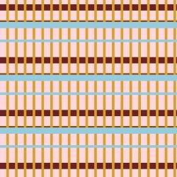 linea layers patchwork columns brown blue pink