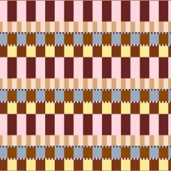 linea layers studio graph brown pink yellow multi