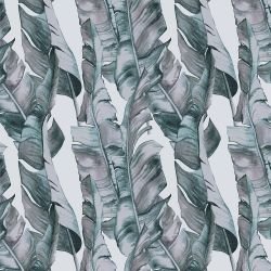 lush outlook leafy collage blues